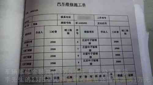 公司对前员工工伤的赔偿金支付明细
